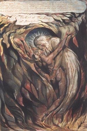 William Blake - Jerusalem The Emanation of the Giant Albion- plate 99 'All Human Forms'