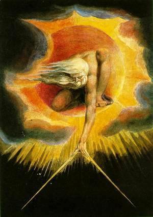 William Blake - God as an Architect, illustration from The Ancient of Days 1794