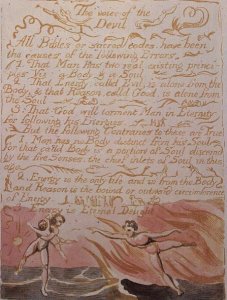 The Marriage of Heaven and Hell- The Voice of the Devil, c.1790