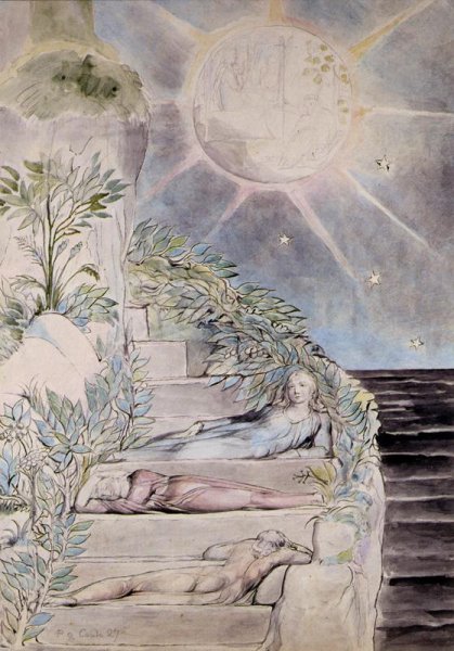 Dante and Statius Sleeping, Virgil Watching